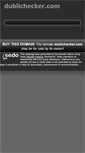 Mobile Screenshot of dublichecker.com